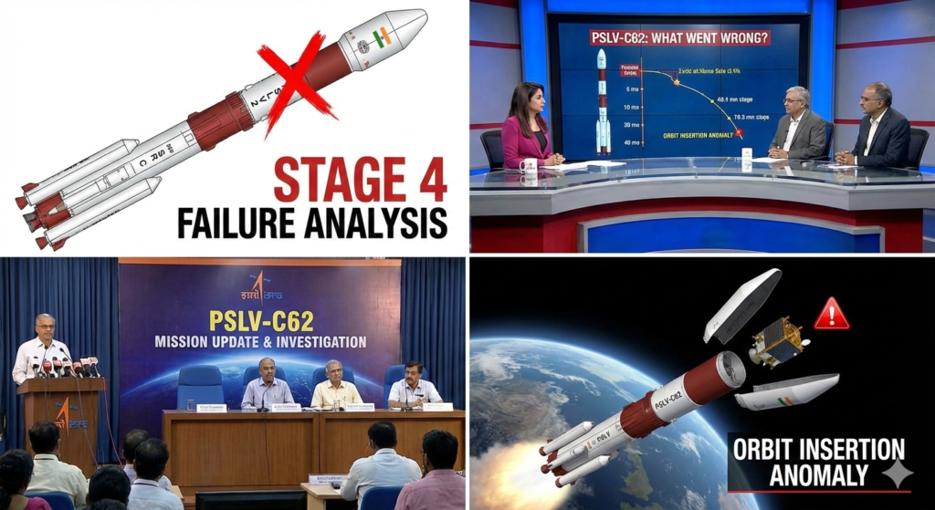PSLV-C62 फेल क्यों हुआ?