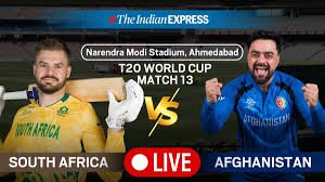 South Africa vs Afghanistan Live Cricket Score