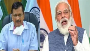 अरविंद केजरीवाल का पीएम मोदी से इस्तीफा